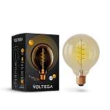 Лампа светодиодная диммируемая Voltega E27 4W 2000К прозрачная VG10-G95GE27warm4W-FB 7076