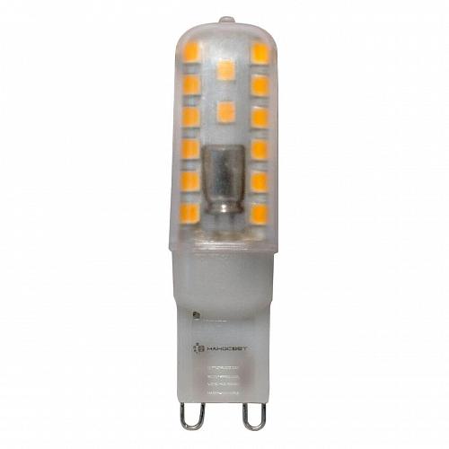 Лампа светодиодная Наносвет G9 2,8W 4000K прозрачная LC-JCD-2.8/G9/840 L227