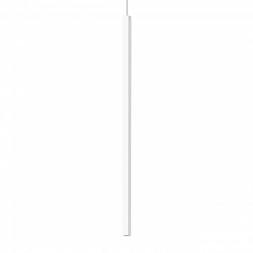 Подвесной светодиодный светильник Ideal Lux Ultrathin D100 Square Bianco 194172