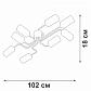 Потолочная люстра Vitaluce V4310-0/8PL - фото №3