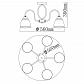 Потолочная люстра De Markt City Альфа 324017305 - фото №3
