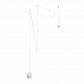Подвесной светодиодный светильник Ideal Lux Tall SP1 Small Bianco 196794 - фото №1