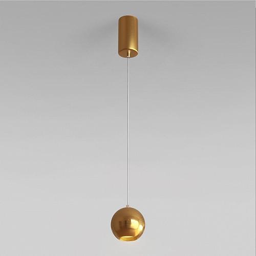 Подвесной светодиодный светильник Elektrostandard Giro 50215/1 Led бронза a055674