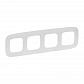 Рамка 4-постовая Legrand Valena Allure Белая 754304 - фото №1