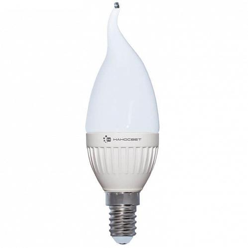 Лампа светодиодная Наносвет E14 6,5W 2700K матовая LC-CDT-6.5/E14/827 L216