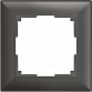 Рамка Werkel Fiore на 1 пост серо-коричневый WL14-Frame-01 4690389109058 - фото №1
