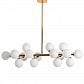 Подвесная люстра Lumina Deco Marsiada LDP 6033-16 GD - фото №1