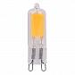 Лампа светодиодная ЭРА G9 3,5W 4000K прозрачная LED JCD-3,5W-GL-840-G9 Б0049084 - фото №1