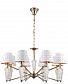 Подвесная люстра Lumien Hall Элисон 1016/8H-GD-WT - фото №1