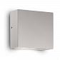 Уличный настенный светильник Ideal Lux Tetris-1 AP1 Grigio 113760 - фото №1