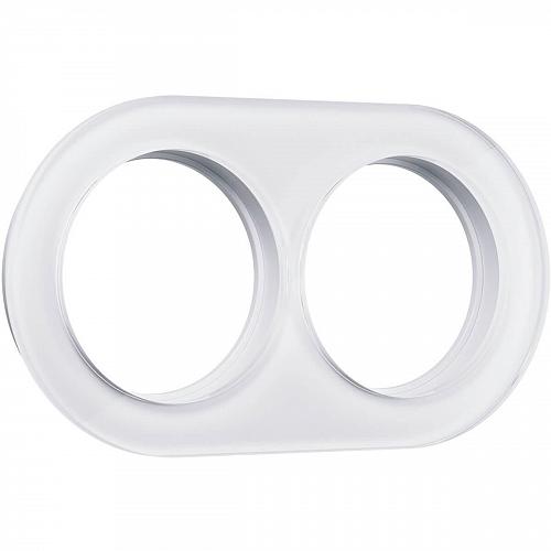 Рамка Werkel Favorit Runda на 2 поста белый WL21-frame-02 4690389141959