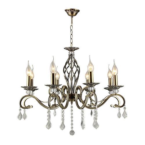 Подвесная люстра Seven Fires Aelita WD3529/8H-AB-CL