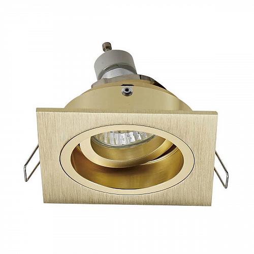 Встраиваемый светильник Zumaline Chuck dl square 92703-GD