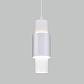 Подвесной светодиодный светильник Eurosvet Bento 50204/1 белый/матовое серебро - фото №1