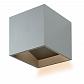 Настенный светодиодный светильник iLedex Dice ZD8086L-6W GY - фото №1