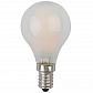 Лампа светодиодная филаментная ЭРА E14 9W 4000K матовая F-LED P45-9w-840-E14 frost Б0047027 - фото №1
