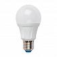 Лампа светодиодная Uniel E27 16W 6500K матовая LED-A60 16W/6500K/E27/FR PLP01WH UL-00005035 - фото №1