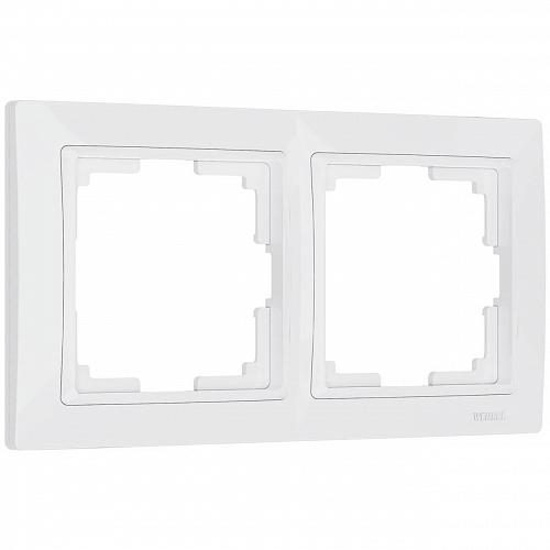 Рамка на 2 поста Werkel Snabb basic белый W0022001 4690389161346