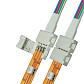 Набор коннекторов для светодиодных лент Uniel UCX-SD4/B20-RGB White 020 06610 - фото №1