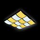 Потолочный светодиодный светильник Ambrella light Orbital Crystal Sand FS1520 WH/SD 288W D810*720 - фото №2