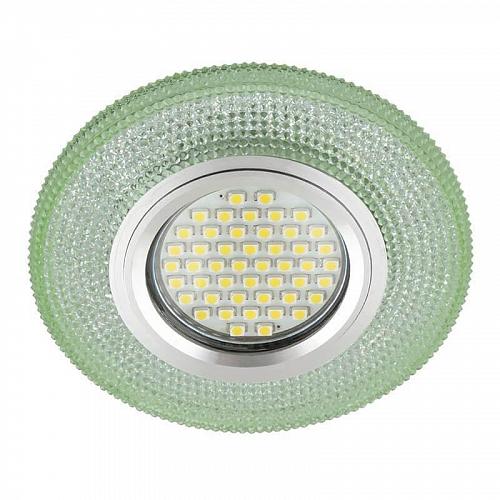 Встраиваемый светильник Fametto Luciole DLS-L142 Gu5.3 Glassy/Green
