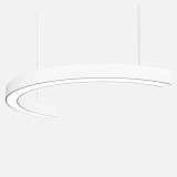 Подвесной светодиодный светильник Siled Nimbus-Half 7370882