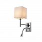 Бра Lumien Hall Torno LH1059/1W-NK-WT - фото №1