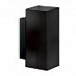 Настенный светильник Ideal Lux Paul AP2 Square Nero 231143 - фото №1