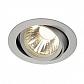 Светильник встраиваемый NEW TRIA LED DISK 4000K 60° серебристый 113574 - фото №1