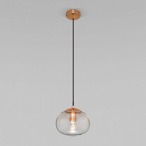 Подвесной светильник Eurosvet Rock 50212/1 янтарный