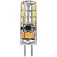 Лампа светодиодная Feron G4 2W 2700K прозрачная LB-420 25858 - фото №1