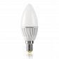 Лампа светодиодная Voltega E14 6.5W 2800К свеча матовая VG1-C2E14warm6W-С 5715 - фото №1