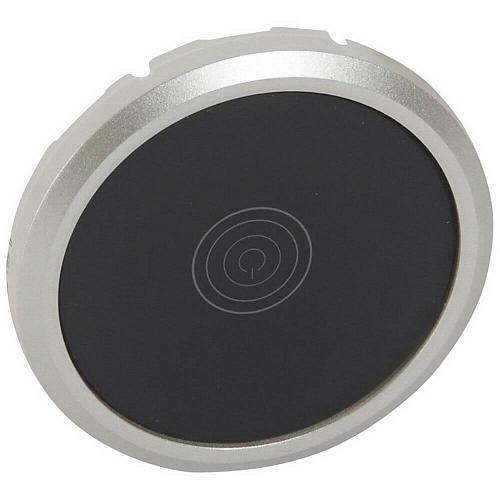 Лицевая панель Legrand Celiane выключателя сенсорного стекло графит 068346