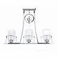 Подвесная люстра Lumina Deco Bronx LDP 1234-3 CHR - фото №3
