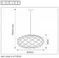 Подвесной светильник Lucide Wolfram 21417/65/02 - фото №3