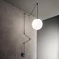 Подвесной светильник Ideal Lux Boa SP1 Nero 160856 - фото №1