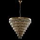 Подвесная люстра Crystal Lux Abigail SP22 D820 GOLD/AMBER - фото №3