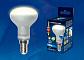 Лампа светодиодная рефлекторная Uniel E14 6W 3000K матовая LED-R50-6W/WW/E14/FR PLS02WH UL-00001491 - фото №2