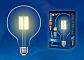 Лампа светодиодная филаментная Uniel E27 15W 3000K прозрачная LED-G125-15W/3000K/E27/CL PLS02WH UL-00004860 - фото №2