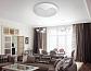 Потолочный светодиодный светильник Ambrella light Orbital Crystal Sand FS1223 WH 48W D400 - фото №4