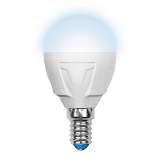 Лампочка Uniel LED-G45-7W/NW/E14/FR PLP01WH
