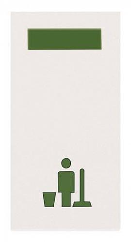 Светосигнализатор Уборка ABB Zenit альпийский белый 2CLA218050N1101