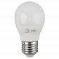 Лампа светодиодная ЭРА E27 10W 2700K матовая ECO LED P45-10W-827-E27 Б0032970 - фото №1