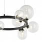 Подвесная люстра Lumien Hall Lovrenc LH4125/11P-BK-CL - фото №3