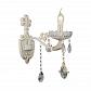 Бра Seven Fires Brandon WD3531/1W-WG-CL - фото №1