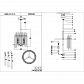 Подвесная люстра Lumien Hall Alte LH3061/4P-CO-CL - фото №2