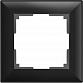 Рамка Werkel Fiore на 1 пост черный матовый WL14-Frame-01 4690389109065 - фото №1