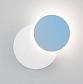 Настенный светодиодный светильник Eurosvet 40135/1 белый/голубой - фото №1