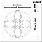 Потолочная светодиодная люстра Novotech Calm 358931 - фото №2