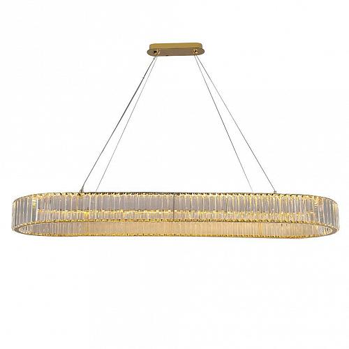 Подвесной светодиодный светильник Newport 8440 8445/140 oval gold new М0066984